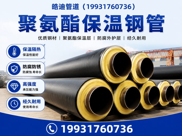 吴桥县聚氨酯保温钢管展示图